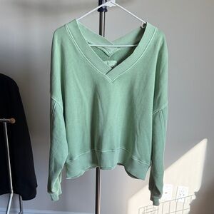 Aerie Light Green Knit Top